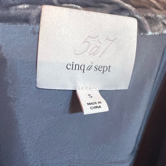 Cinq a Sept Marta Velvet Camisole Sz S - Picture 8 of 9